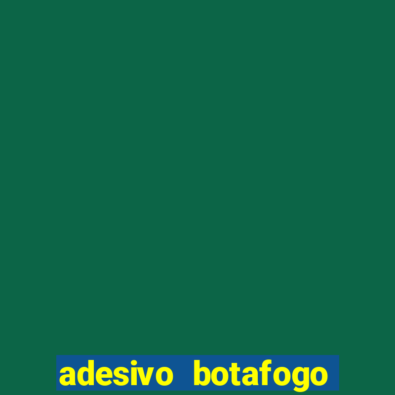 adesivo botafogo para carro